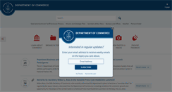 Desktop Screenshot of commerce.gov