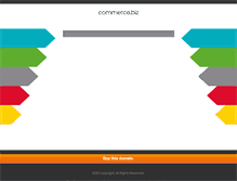 Tablet Screenshot of commerce.biz